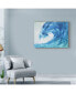 Фото #3 товара Marietta Cohen Art And Design 'Wave Nautical 1' Canvas Art - 19" x 14"