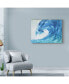 Marietta Cohen Art And Design 'Wave Nautical 1' Canvas Art - 19" x 14"