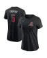 Фото #1 товара Women's Alek Thomas Black Arizona Diamondbacks 2024 Fuse Name and Number T-shirt