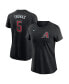 Women's Alek Thomas Black Arizona Diamondbacks 2024 Fuse Name and Number T-shirt