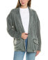 Vintage Havana Fleece Blazer Women's Green S