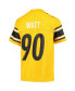 Boys T.J. Watt Gold-Tone Pittsburgh Steelers Inverted Team Game Jersey