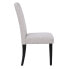 Фото #4 товара Upholstered Linen Fabric Dining Chair