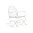 Rocking Chair Home ESPRIT White Metal 60 x 90 x 96,5 cm