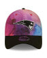 ფოტო #3 პროდუქტის Men's Pink, Black New England Patriots 2022 NFL Crucial Catch 39THIRTY Flex Hat