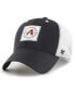 Фото #1 товара Men's Black Arizona Diamondbacks Disburse MVP Trucker Adjustable Hat