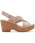 Фото #2 товара Women's Giselle Dove Wedge Sandals