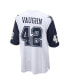 Фото #2 товара Men's Deuce Vaughn White Dallas Cowboys Alternate Game Jersey