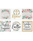 Фото #1 товара Religious Easter - Christian Holiday Party Decor - Drink Coasters - Set of 6