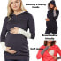 Фото #8 товара HAPPY MAMA Boutique Women's Maternity Nursing Hoodie 137