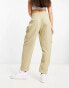 River Island utility peg trouser in khaki