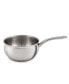 Фото #2 товара Belly 18/10 Stainless Steel 3.2 Quart Sauce Pan with Lid