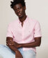 ფოტო #3 პროდუქტის Men's Regular-Fit Linen Short-Sleeve Shirt