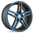 Фото #1 товара Колесный диск литой RH Alurad DG Evolution color polished - blue 8x18 ET35 - LK5/120 ML72.6