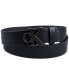 ფოტო #1 პროდუქტის Men's Logo Plaque Buckle Fashion Jean Belt