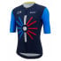 Фото #3 товара Футболка для велоспорта Santini Trionfo Tour De France 2023 Short Sleeve - Классический крой, высокая воздухопроницаемость