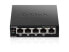 D-Link DGS-1005P - Unmanaged - L2 - Gigabit Ethernet (10/100/1000) - Full duplex - Power over Ethernet (PoE) - Wall mountable