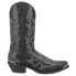 Laredo Jameson Snip Toe Cowboy Mens Black Casual Boots 68550-001