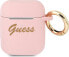 Фото #1 товара Guess Etui ochronne GUA2SSSK Silicone Vintage Script do AirPods 1/2 czarne