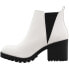 Фото #8 товара Dirty Laundry Lisbon Pull On Chelsea Booties Womens White Casual Boots LISBON-WH