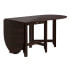 Фото #1 товара Rustic Drop-Leaf Dining Table with Small Drawer