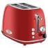 Clatronic ProfiCook PC-TA 1193 - 2 slice(s) - Red - Stainless steel - Metal - Level - 815 W - 220 - 240 V