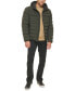 Men's Stretch Hooded Two-Pocket Quilted Jacket