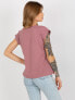 T-shirt-RV-TS-4833.52-ciemny różowy