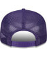 Фото #5 товара Men's Purple LSU Tigers Grade Trucker 9FIFTY Snapback Hat