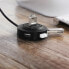 Фото #3 товара 4w1 HUB rozdzielacz adapter USB 2.0 do 4x USB-A 480Mb/s 1m czarny