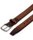 Фото #3 товара Men's Lewis Burnished Leather Dress Belt