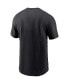 Фото #4 товара Men's Black Arizona Cardinals Lockup Essential T-shirt