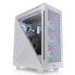 Thermaltake Divider 500 TG Air Snow Mid Tower - Midi Tower - PC - White - SPCC - Tempered glass - Gaming - Blue - Green - Red