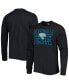Фото #1 товара Men's Black Jacksonville Jaguars Brand Wide Out Franklin Long Sleeve T-shirt