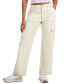 Фото #1 товара Juniors' Wide-Leg Comfort Fit Cargo Utility Pants