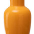 Vase 18 x 18 x 46,5 cm Ceramic Yellow