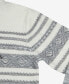 Фото #5 товара Men's Stripe Pattern Hooded Sweater