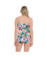 Women's ShapeSolver Shirred Bodice One-Piece Swimsuit