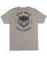 ფოტო #2 პროდუქტის Mens Short Sleeve Stay Wild Graphic T-Shirt