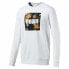 Фото #1 товара Puma Trend Graphic Crew Neck Sweatshirt Mens Size L 596872-02