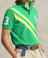 Men's Custom Slim Fit Big Pony Mesh Polo Shirt