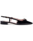 Women's Bowdie Pointed-Toe Slingback Flats