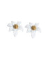 Фото #1 товара Women's Green Wild Flower Stud Earrings