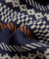 ფოტო #3 პროდუქტის Men's Chunky Knitted Fair Isle Long-Sleeve Crewneck Sweater