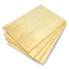 Birch plywood - 8mm - format 297x210mm - 4pcs.