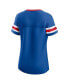 ფოტო #2 პროდუქტის Women's Royal New York Giants Original State Lace-Up T-shirt