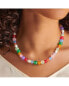 Фото #2 товара Little Sky Stone women's Multi-color Quartz Beaded Necklace