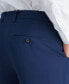 Men's Premium Comfort Slim-Fit Performance Stretch Flat-Front Dress Pants