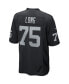 Men's Howie Long Black Las Vegas Raiders Game Retired Player Jersey