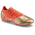 Фото #2 товара Puma Nmj X Future 2.4 Firm GroundAg Soccer Cleats Mens Orange Sneakers Athletic